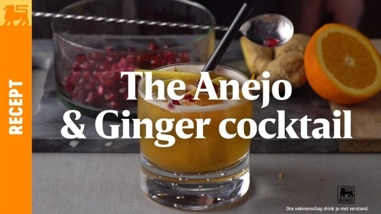 The Anejo & Ginger cocktail